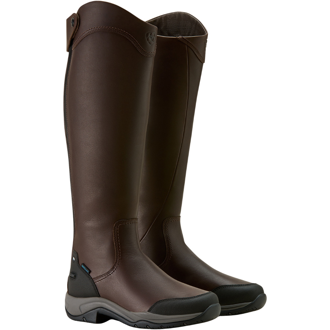 2026 Ariat Womens Telluride Tall Waterproof Boot 10061134 - Dark Brown